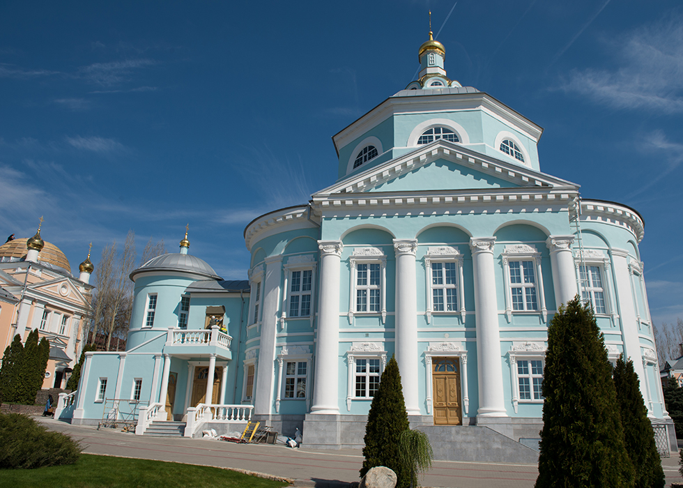 Алексеево-Акатов монастырь в Воронеже.