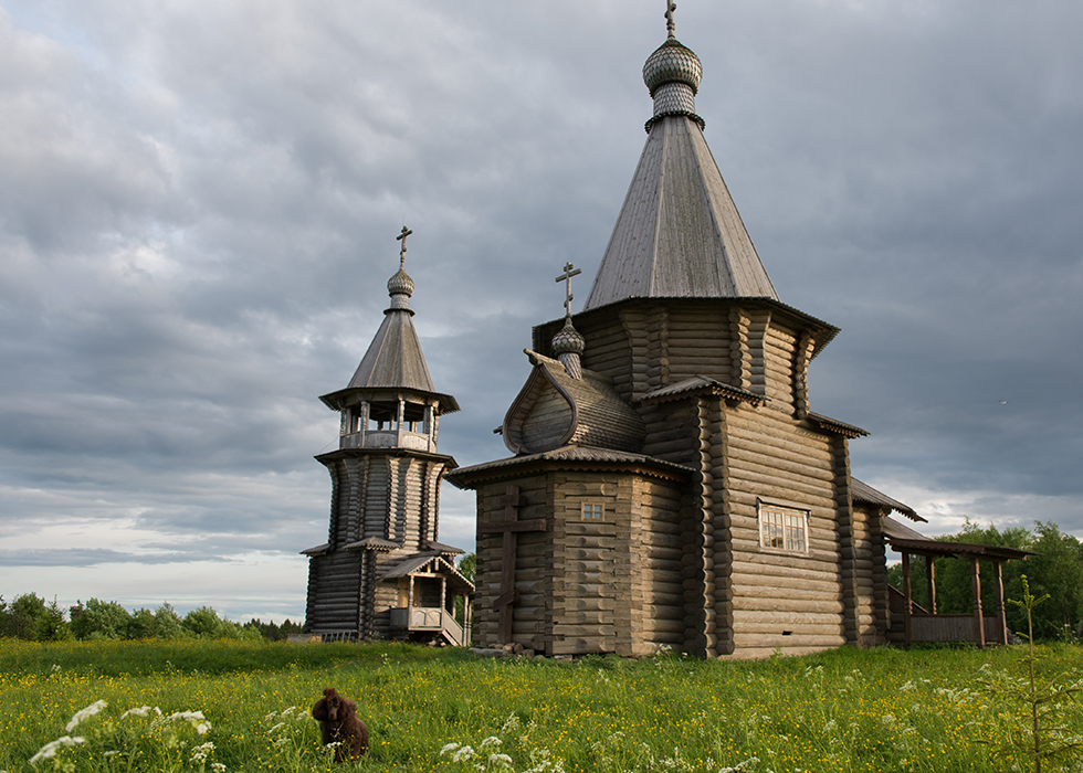 Церковь Диодора Юрьегорского в деревне Куганаволок.
